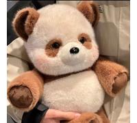 JORCEDI Running Plush Panda Soft Toy, Running Plushie Cuddly Giant Panda Plush Toy, Realisticpanda, Fluffy Soft For Stress Relief And Comfort, A Gift for All Ages (45cm,Brown)