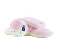 JORCEDI Sea Turtle Plush Toy, Turtle Plushies Dolls Toy, Cuddly Large Plush Turtle Teddy, Tortoise Stuffed Animals, Tortoise Doll Throw Pillow, Perfect for Stress Relief and Gift Giving (Pink,32cm)
