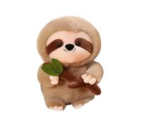 JORCEDI Sloth Plush, Stuffed Animals Sloth Plushies, Weighted Anxiety Animal, Cuddly Stuffed Animal Toy, For Kids Birthday Gifts Home Decors Baby Shower Birthday Party Favors (40cm,kaqi)