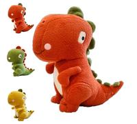 JORCEDI Soft Dinosaur Plush Toys, Adorable Plush Dinosaur Dolls, Suitable for Children and Adults and Also an Ideal Choice for Home Décor and Gifts (Red,65cm)