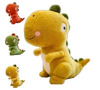 JORCEDI Soft Dinosaur Plush Toys, Adorable Plush Dinosaur Dolls, Suitable for Children and Adults and Also an Ideal Choice for Home Décor and Gifts (Yellow,45cm)