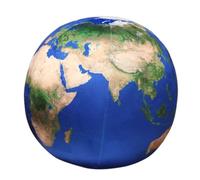 JORCEDI Star Plush Toy, Sun, Moon, Mars, Earth Plush Pillow, Universe Series Realistic Celestial Planet Plush Toy, Planet Plush Star Pillow, Room Decoration (17cm,Light blue Earth)