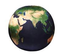 JORCEDI Star Plush Toy, Sun, Moon, Mars, Earth Plush Pillow, Universe Series Realistic Celestial Planet Plush Toy, Planet Plush Star Pillow, Room Decoration (27cm,Dark blue Earth)