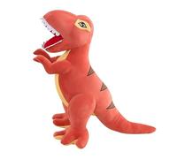 JORCEDI Stegosaurus Soft Toy, 29cm Drachen Kuscheltier, Lifelike Velociraptor,Dino Kuscheltier, Cute Plush Dinosaurier, Soft And Cuddly Educational Toy, Gifts And Decorations (red,11.42in)