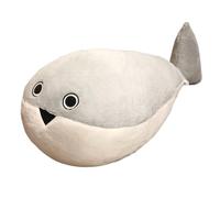 JORCEDI Stuffed Fish Plush Toy, Sacabambaspis Fish Pillow, Stuffed Sacabambaspis Fish Animals Doll, Large Sea Creature Doll, Puffer Sea Animal Plush Throw Pillow for Sofa Home Decorations (#1,80cm)