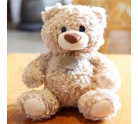 JORCEDI Teddy Bears, 30cm/11.8in Teddy Bear, Fluffy And Soft, Comforting Companion For Emotional Support, Ideal For Home Decor And Gift Occasions For Boys And Girls (30cm/11.8in,Beige)