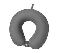 JORCEDI Travel Pillow, Memory Foam U-shaped Travel Neck Support Pillow, Suitable for Planes, Trains, Cars and The Office - A Must-have for Long Journeys, Comes with A Storage Bag (Dark Grey)