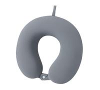 JORCEDI Travel Pillow, Memory Foam U-shaped Travel Neck Support Pillow, Suitable for Planes, Trains, Cars and The Office - A Must-have for Long Journeys, Comes with A Storage Bag (Grey)