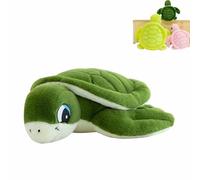 JORCEDI Turtle Plush Toy, Stuffed Animal, Cuddly Soft Turtle Toy, Decorative Pillow, Cuddly Cushion for Kids Room, Decor, Hugging, Playing (52cm,Green)