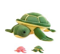 JORCEDI Turtle Plush Toys, Turtle Plush Dolls, Cute and Soft Turtle Plush Pillows, Perfect for Children and Turtle Enthusiasts. (Green,23CM)