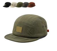 JORCEDI Vintage Japanese Streetwear Snapback Cap for Men and Women Breathable Adjustable Flat Brim Baseball Hat for Casual Wear (Green)
