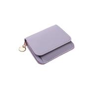 JORCEDI Women's Short PU Leather Wallet, Small Card Holder, Ladies Mini Coin Purse, Compact Soft Wallet for Girls (Purple)