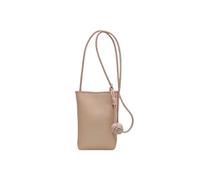 JORCEDI Women's Small Crossbody Phone Bag, Leather Shoulder Bag, Mini Side Purse with Comfortable Strap, Multi-color Casual Handbag for Daily Use (Off-white)