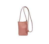 JORCEDI Women's Small Crossbody Phone Bag, Leather Shoulder Bag, Mini Side Purse with Comfortable Strap, Multi-color Casual Handbag for Daily Use (Pink)