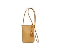 JORCEDI Women's Small Crossbody Phone Bag, Leather Shoulder Bag, Mini Side Purse with Comfortable Strap, Multi-color Casual Handbag for Daily Use (Yellow)