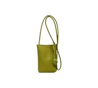 JORCEDI Women's Small Crossbody Phone Bag, Leather Shoulder Bag, Mini Side Purse with Comfortable Strap, Multi-color Casual Handbag for Daily Use (Green)