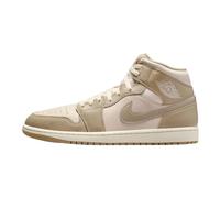 Jordan 1 Mid Men's Basketball Shoe, Legend Light Brown/Khaki-phantom, 10.5 UK