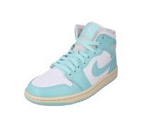 Jordan 1 Mid Women Shoes, Sail/Light Dew-muslin, 4 UK