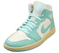 Jordan 1 Mid Women Shoes, Sail/Light Dew-muslin, 6.5 UK
