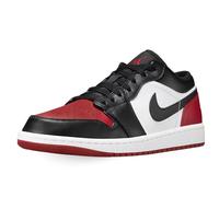 JORDAN 1 Retro Low Og Ex Mens Shoes, White/Black-red Low, 12 UK