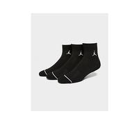 Jordan 3-Pack Drift Low Quarter Socks - Black 8-11