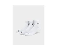 Jordan 3-Pack Drift Low Quarter Socks - White 2-5