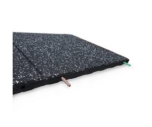 Jordan Activ Adaptiv SHOX Gym Flooring 40mm, 500mm x 1000mm Tile (Grey Fleck)