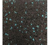 Jordan Activ Flooring 30mm, Black Corner with Blue fleck 50cm x 50cm x 30mm