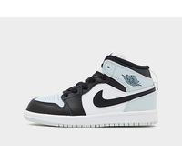 Nike Jordan Black and blue 1 Mid Boys Junior Trainers UK 2 (EU 34)