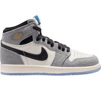 Nike Jordan 1 Retro High OG Younger Kids' Shoes - Grey 11.5