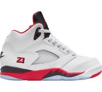 Jordan Air Jordan 5 Retro Og Fire Red Ps Kids White C101