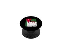 Jordan Algeria Flag | Jordanian Algerian Roots PopSockets Adhesive PopGrip
