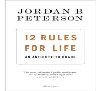 Jordan B. Peterson 12 Rules for Life Hardback Book Jordan B. Peterson Multicolor