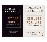 Jordan B. Peterson Best Selling Combo Books - 12 Rules For Life An Antidote To Chaos And Beyond Order 12 More Rules For Life Jordan Peterson (Paperback) Mar 2, 2021 [Paperback]