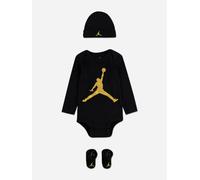 Jordan Baby Boys Jumpman Bodysuit Set in Black - Black - 6 - 12 Mths