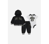 Jordan Baby Boys MJ 23 FZ Tracksuit Set in Black - Black - 24 months