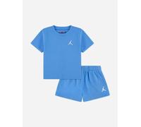 Jordan Baby Boys MJ Brooklyn Essential Fleece Short Set in Blue - Blue - 18 months