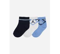 Jordan Baby Boys Todd 3 Pack Ankle Socks Set in Blue - Blue - 12 - 24 Mths