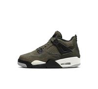 Jordan Big Kid's 4 Retro SE Craft Medium Olive/Pale Vanilla (FB9928 200), Medium Olive/Pale Vanilla, 3.5 Big Kid