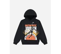 Jordan Boys Authentic Jordan Hoodie in Black - Grey - 10 - 12 Yrs