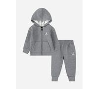 Jordan Boys MJ Brooklyn Fleece FZ Tracksuit in Grey - Grey - 18 months