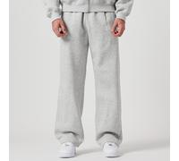 Nike Jordan Brooklyn Fleece Men's Oversized Open-Hem Trousers - Grey - Cotton/Polyester L