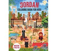 Jordan Coloring Book for kids with facts
