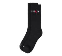 Jordan Crew Socks (2 Pack) - male - Supreme - Socks - Black - S - Underwear S
