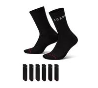 Jordan Everyday Crew 6er Pack Socks Black C010