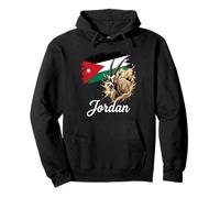 Jordan Flag Arabian Oryx National Animal Design Pullover Hoodie