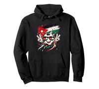 Jordan Flag Kids Jordanian Cartoon Pullover Hoodie