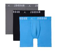 NIKE Mens Flight Cotton CORE 3PK BB Boxer Briefs, University Blue, M
