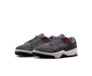Jordan Flight Court Men's Shoes (HF3255-003, Dark Grey/Infrared Black/Cement Grey), Dark Grey/Infrared Black/Cement Grey, 8