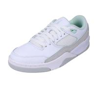 NIKE Womens Air Jordan Flight Court Trainers FZ9854 Sneakers Shoes (UK 7.5 US 10 EU 42, White Igloo Pure Platinum 105)